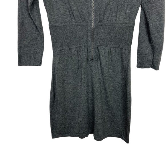 Express Gray Sweater Dress Small - Picture 6 of 11